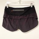 Lululemon Size 4 Black Speed Short 4-way Stretch 2.5" Athletic Workout Photo 4