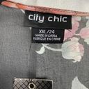 City Chic  Black Vineyard Floral Maxi Dress Sz.XXL(24) NWT Photo 8