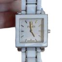 Fendi  White Square Watch Stainless Steel Photo 4