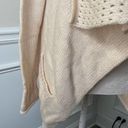 Michael Kors  cream waterfalls open sweater cardigan size medium Photo 2