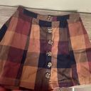 Chelsea and Violet Plaid Mini  Skirt Photo 1