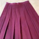 Vintage Koret Career Petites Wool Pleated Skirt Academia Preppy Size 8P Photo 5