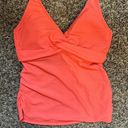 Athleta  Swim Tankini Coral Orange 32 D/DD Photo 1