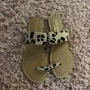 Coconuts by Matisse Cheetah Print Flip Flop Sandals Photo 1