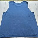 Coldwater Creek  Blue Sleeveless Knit Top Size 2X NWT Photo 7