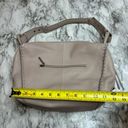 The Sak  Beige Tan Leather Purse Hobo Handbag minimalist casual Photo 10