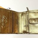 Patricia Nash Verla Gold Vintage Leather Trifold Wallet with RFID Protection Photo 3