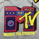 MTV women’s gray graphic tee shirt sz M NWT Size M Photo 5