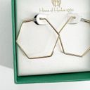 House of Harlow NIB  1960 Hexagon Hoops Gold Photo 2