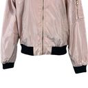 Love Tree Blush Pink Bomber Jacket by  Photo 2