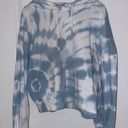 Z Supply Blue Toe Dye Sweatshirt Photo 0