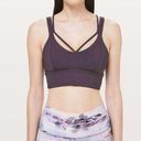 Lululemon EUC  Pushing Limits Bra *Light Support For C/D Cup in Cyber Photo 2