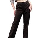 Lafayette 148  Chic Minimalist Creased Straight Leg High Rise Trouser Pant 8 Photo 0