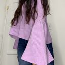 Free People lilac knit bell sleeve sweater Photo 2