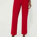 Tuckernuck  Compression Knit Ashford Pants Red Small Crop Pull On Photo 14