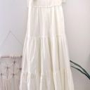 Jason Wu  l dress ivory White Babydoll Tiered lace Tie Shoulder sundress eyelet Photo 1