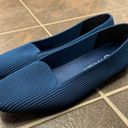 Vintage Blue Vivaia Margot 1.0 Square-Toe Slip On Flats Loafers  EU 38 US 7 7.5 Photo 12