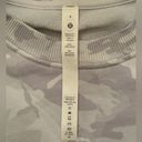 Lululemon  Perfectly Oversized Crew Incognito Camo Alpine White Multi Size 4 Photo 5