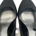 Fioni  Glitter Heels Black Size 7.5 Low Heel Pointed Toe Evening Party Shoes Photo 5