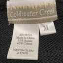 Coldwater Creek  size M black and white sweater Photo 3