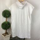 Ralph Lauren  White Zip Front Hoody Swim Suit Bath Robe Coverup Dress M Photo 2