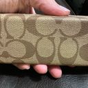 Coach  brown Signature C slim line hardcover eyeglasses case Photo 4