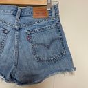 Levi's Wedgie Distressed Short Shorts Photo 6