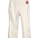 Spanx NWT  Kick Flare Leg Cropped Pull On Pant In Classic White PETITE MEDIUM Photo 1