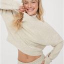 Aerie  Offline Snowday Mock Neck Pullover Sweater | size medium Photo 0