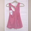 Zyia NWT  Active Pink Nimbus split back tank top Athletic workout size Small Photo 5