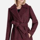 Anne Klein NWT  Coat Women's Wool Blend Plaid Belted Wrap Plus Size 14 Photo 1