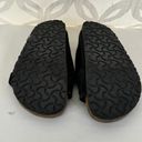 Birkenstock  Arizona Two Straps Black Suede Slide Sandals Womens Size 38 EU 7 US Photo 6