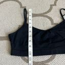 Lululemon  black no padding yoga lounge light support bra Photo 2