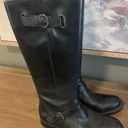 Born Shoes Born Womens Jorah Moto biker Tall boots buckle adjustable zip up  black EUR 39 8 Photo 2