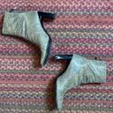 Stuart Weitzman  SNAKESKIN LEATHER SOLE HEELED ZIP UP BOOTS Photo 0