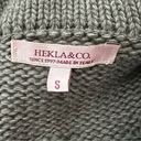 Krass&co HEKLA &  Made in Italy Womens Gray Wool Blend Cardigan wrap Sweater Si… Photo 1