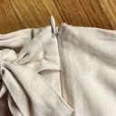 Cream Linen Skirt Size M Photo 4