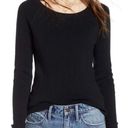 Treasure & Bond Treasures & Bond Black Medium Fitted Sweater Photo 0