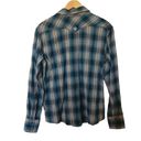 Kuhl ✨ Pearl Snap Shirt Womens Large Plaid Long Sleeve Outdoor Hiking Western ✨ Photo 4