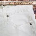 J.Crew  Jeans Women's Size 26 White Frayed Hem 10" High Rise Toothpick Skinny Photo 5