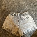 Thread and Supply Grey Faded Jean Shorts Photo 1