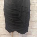 David's Bridal David’s Bridal strapless black tule mini dress. Photo 8