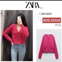 ZARA  Womens cable knit Jacket 3859 134 Photo 2