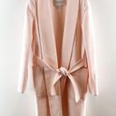 Max Mara  Wool Belted Long Trench Peacoat Baby Light Pink 8 Photo 5