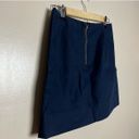 J.Crew SALE! Navy  Pleated Mini Skirt Size 2 NWOT Photo 3