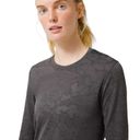 Lululemon  Breeze By Long Sleeve Polar Spots Lunar Rock / Graphite Grey Size 10 Photo 6