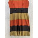 Emma & Michele  Women's A Line Dress Sleeveless Brown Orange Size 10 Fall Colors Photo 3