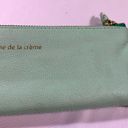 Anthropologie  Creme de la Creme Mint Zippered Pouch Photo 1