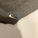 Nike  Dri-Fit “Just Do It” Women’s Size Medium Elastica Gray Tank Top Photo 3