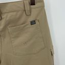 L.L.Bean  Explorer tan outdoor active hiking trail nylon stretch shorts Photo 3